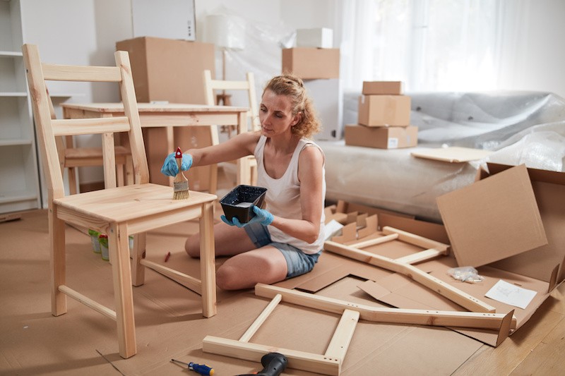 restauration chaise en bois